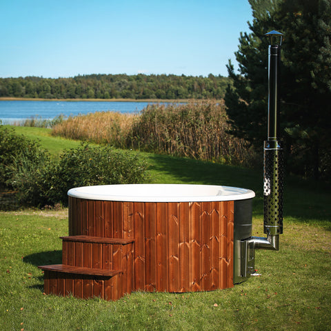 Deluxe Premium Wood Fired Hot Tub